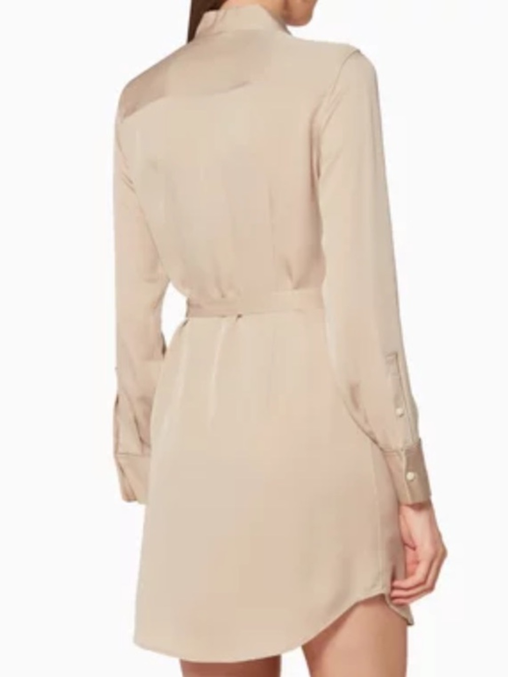Theory silk shirt dress, Petite - Picture 5 of 10